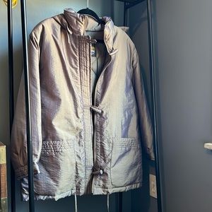 London Fog men's hooded winter coat size large